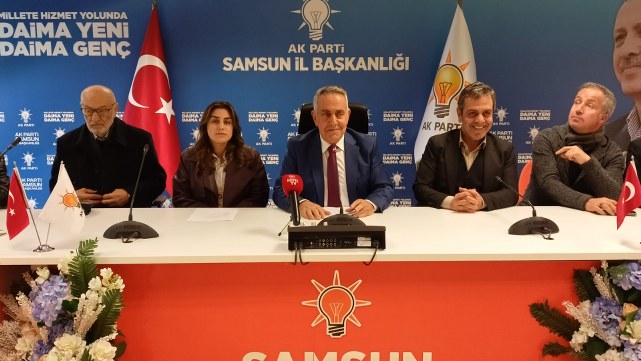 Samsun'da Adem Bektaş aday adaylığını açıkladı! Türkiye için bende varım