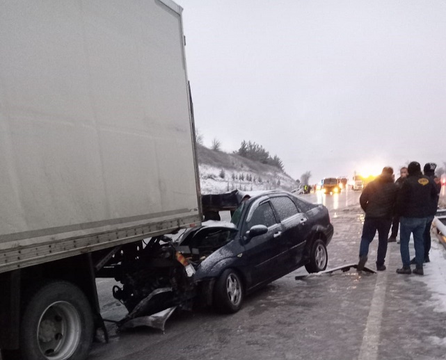 Samsun'da zincirleme kaza: 17 yaralı