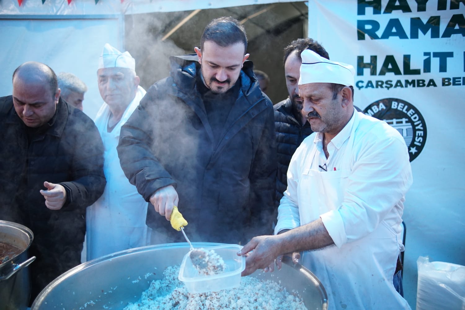 SAMGİAD depremzedelerin yanında