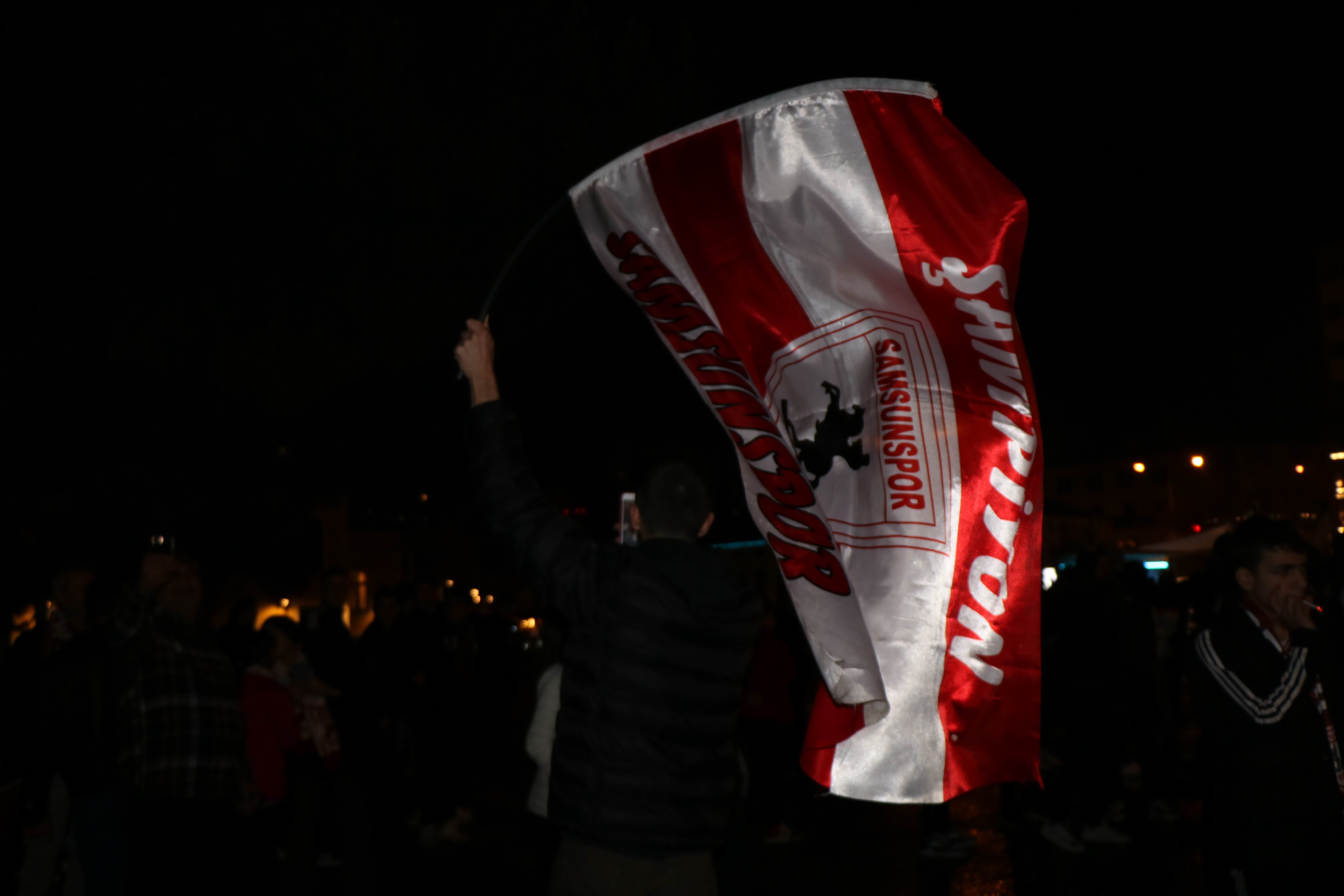 Samsunspor'dan muhteşem kutlama