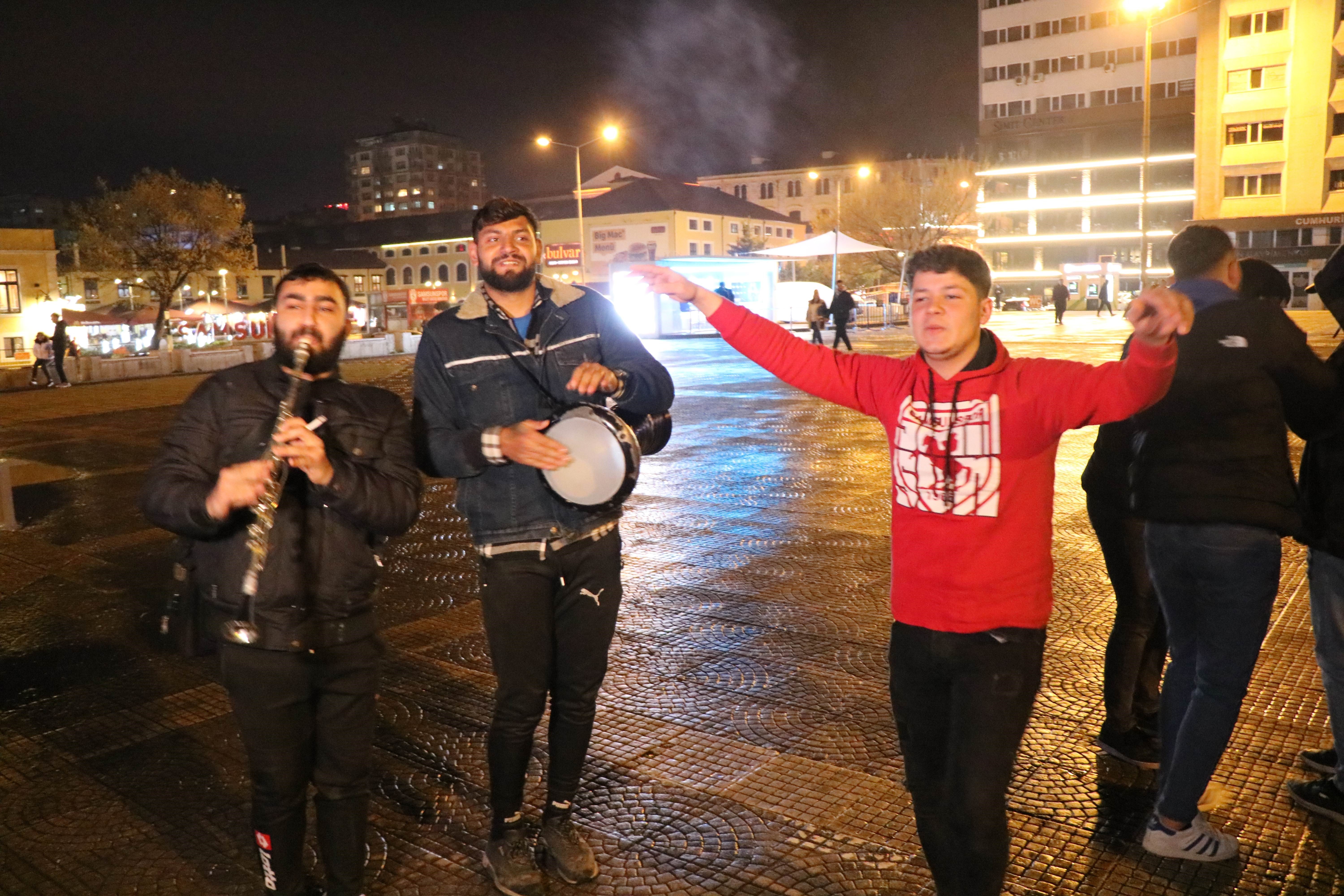 Samsunspor'dan muhteşem kutlama