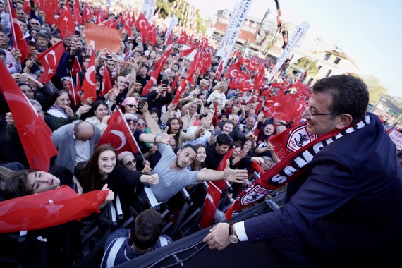 Ekrem İmamaoğlu Samsun Cumhuriyet Meydanında konuştu