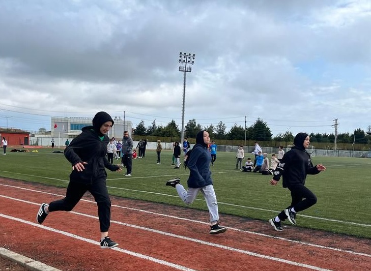 Terme’de spor şöleni