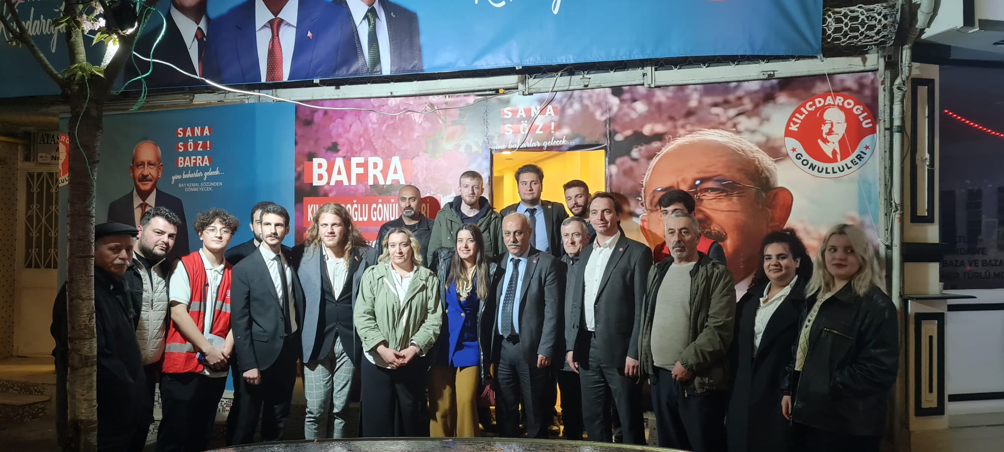 CHP’nin genç milletvekili adayları Bafra’da