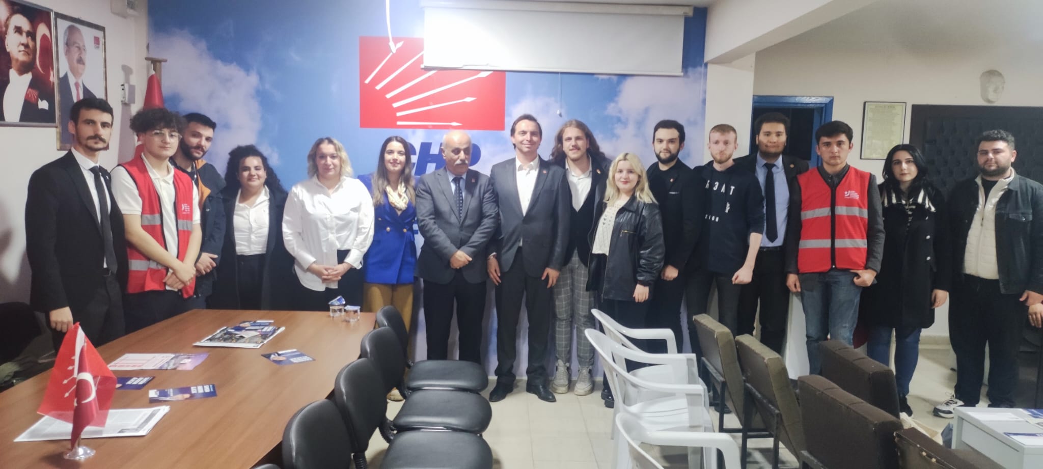 CHP’nin genç milletvekili adayları Bafra’da