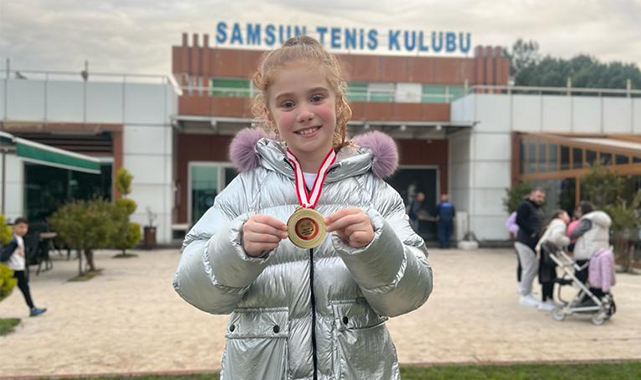 Korta Samsun Tenis Kulübü damgası