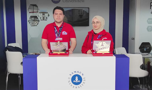 TEKNOFEST 2023'te SAMÜ-ELAR'a çifte ödül