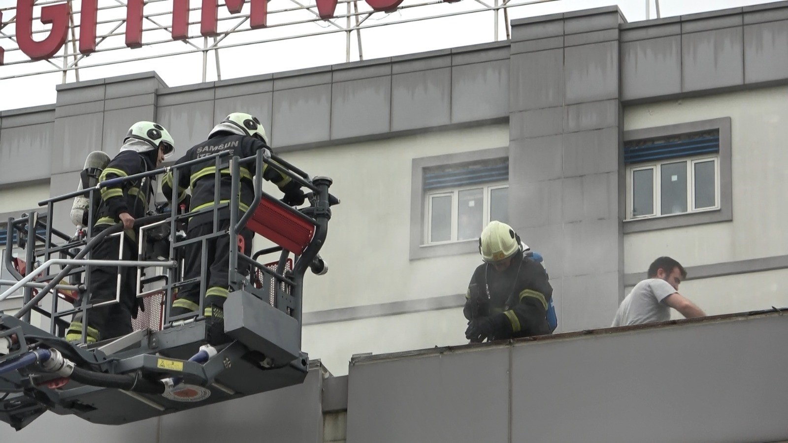 Samsun Eğitim ve Araştırma Hastanesi'nde yangın!