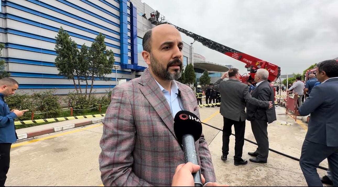 Samsun Eğitim ve Araştırma Hastanesi'nde yangın!