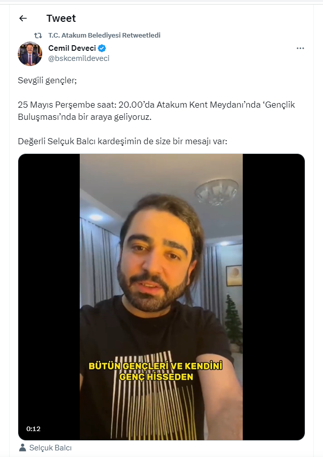 Atakum’da gençlere müzik şöleni