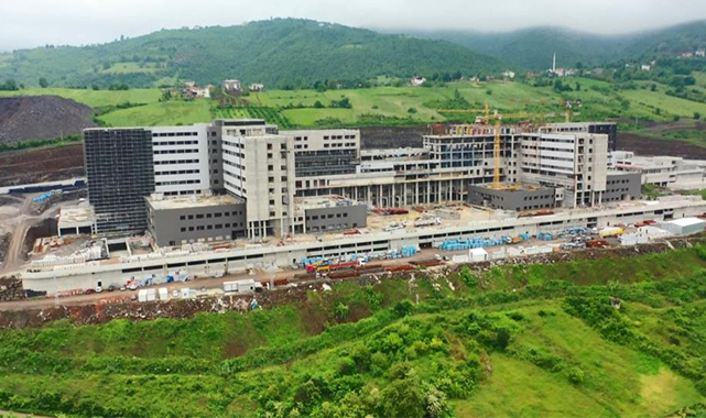 Samsun Şehir Hastanesi yıl sonunda Sağlık Bakanlığı'na teslim edilecek