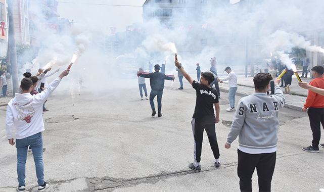 Samsunspor'un şampiyonluk kupası Tekkeköy'de