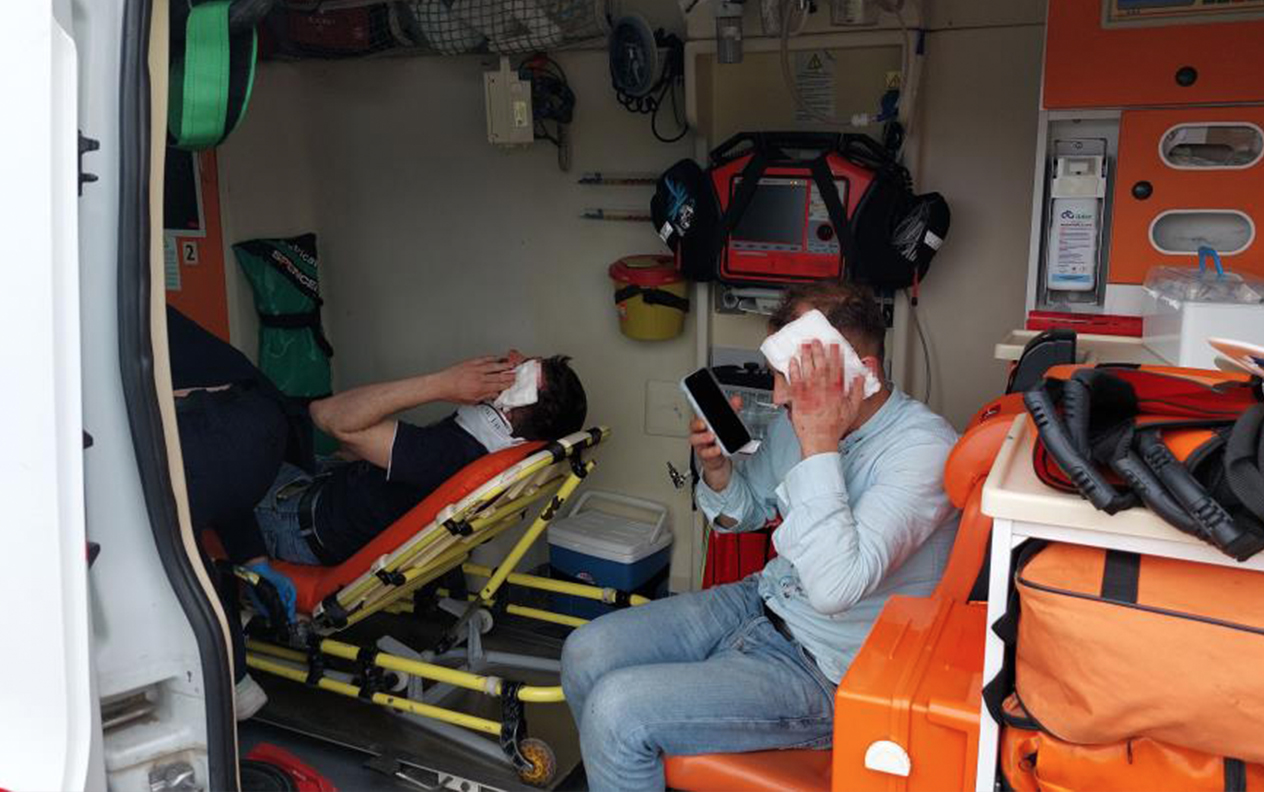 Uslanmaz alkolik yine direksiyon başına geçti!