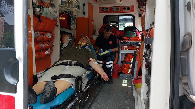 Karga yavrusu zincirleme kazaya sebep oldu