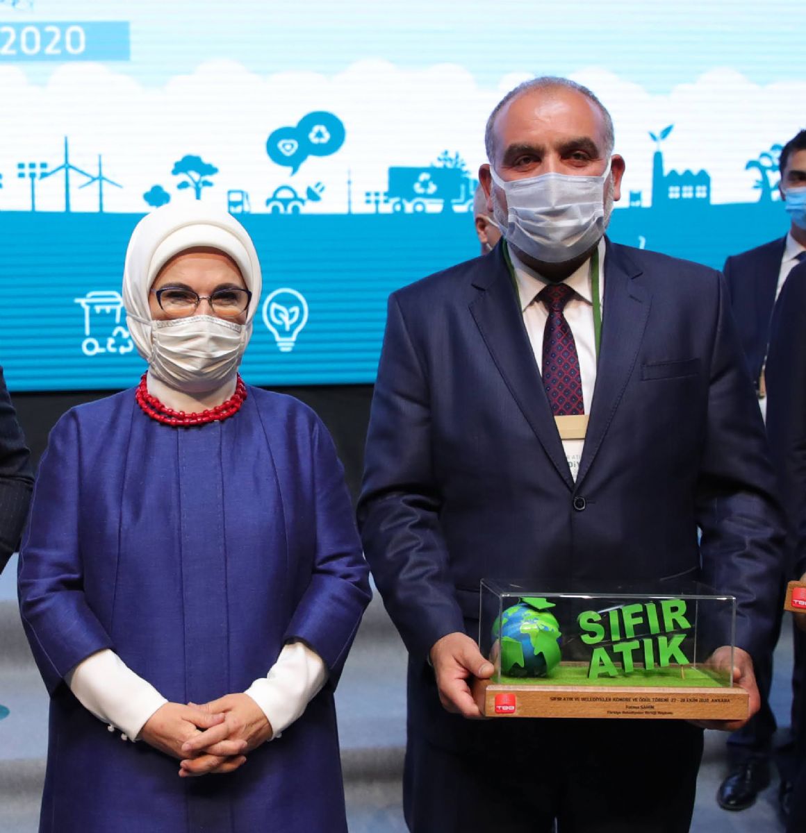 Emine Erdoğan'dan Canik Belediyesi'ne tebrik