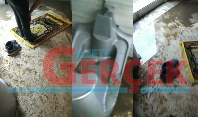 Samsun'da Lovelet AVM'nin mescidinin içler acısı hali tepkiye neden oldu