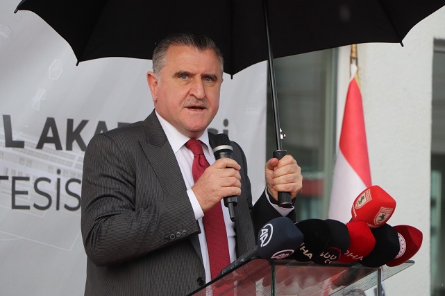 Samsunspor'un altyapı tesisleri açıldı