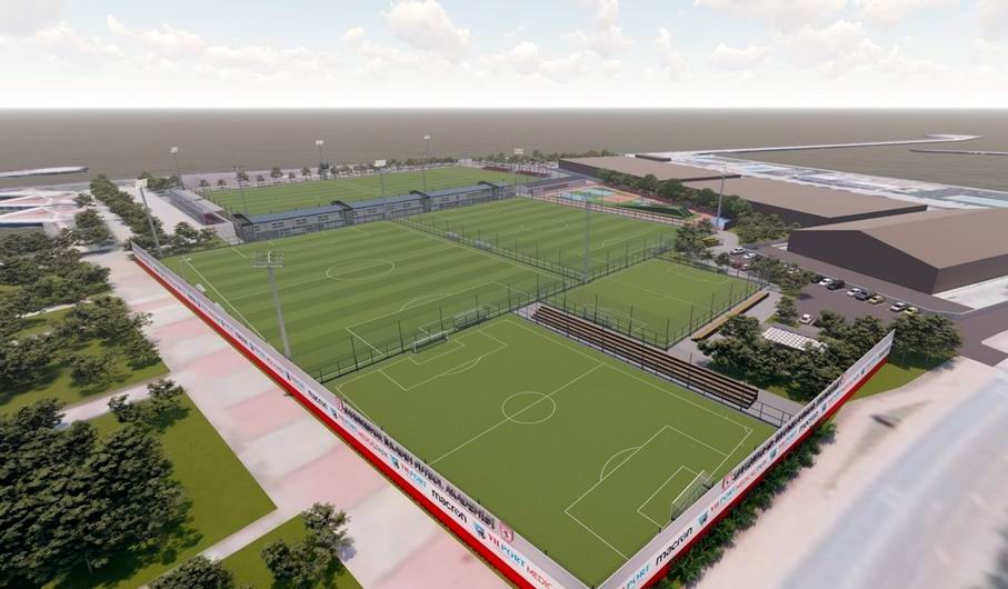 Samsunspor'un altyapı tesisleri açıldı