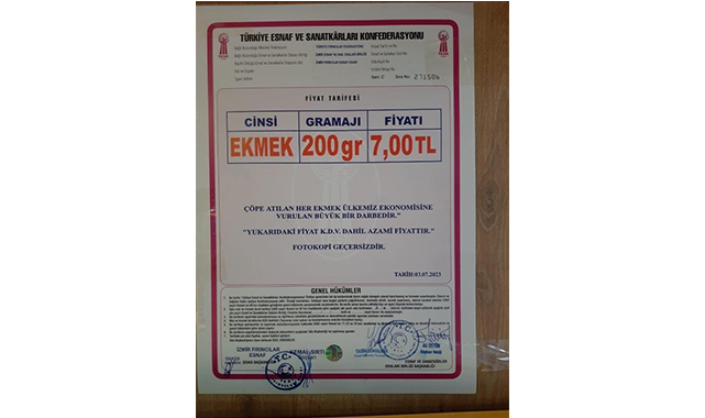 Samsun'da ekmeğe zam geliyor!