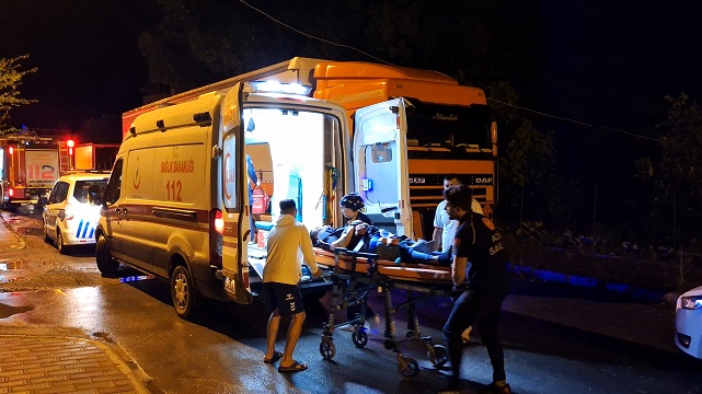 Bafra’da alkollü sürücü kaza yaptı!