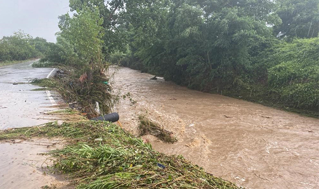 19 Mayıs ilçesinde sel kabusu!