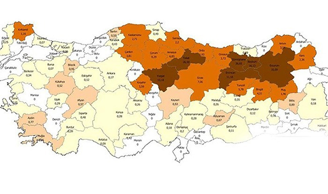 Samsun'da kene kabusu! Uyarı verildi