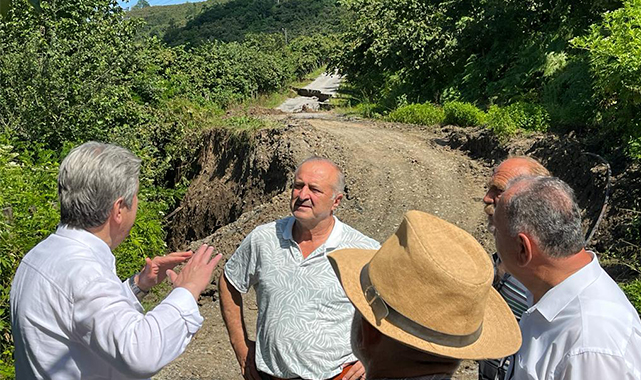 Murat Çan heyelan yaşanan Salıpazarı'ndaki o mahalleye gitti