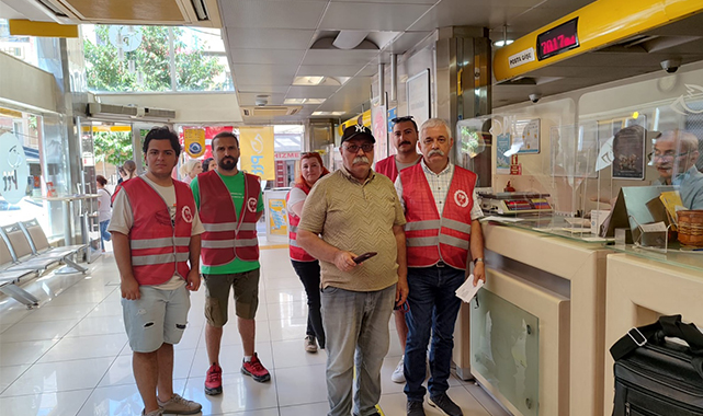 TİP Samsun'dan Can Atalay'a kartpostallı destek