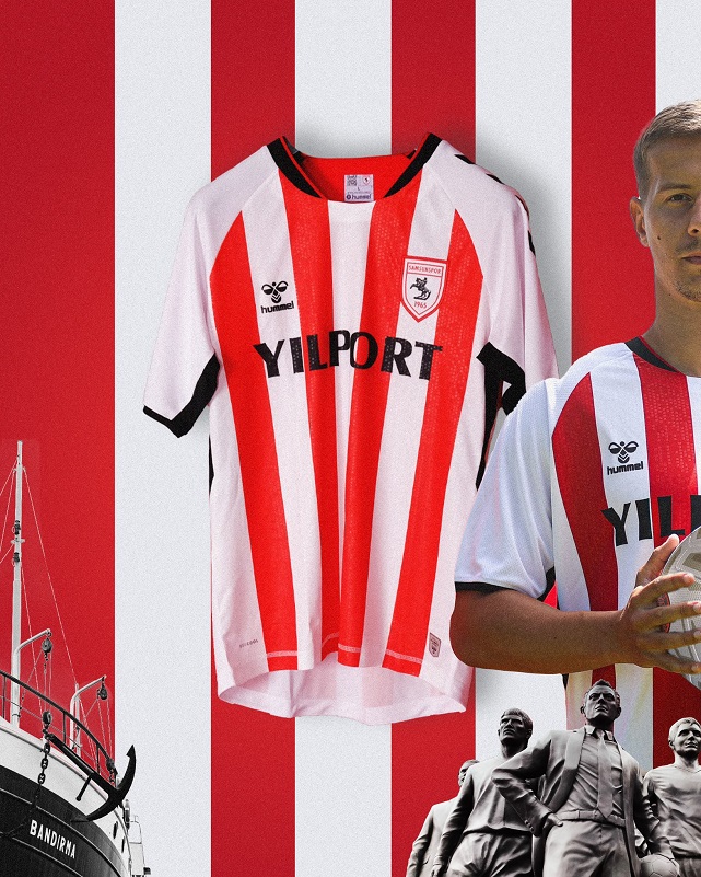 Samsunspor'un çubuklu forması tanıtıldı