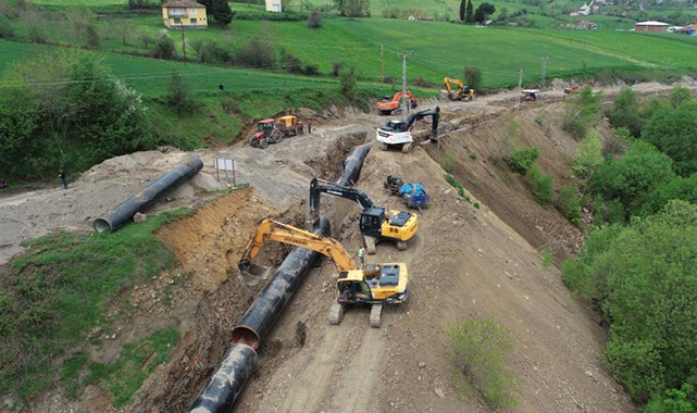 5 ilçeyi ilgilendiren dev proje devam ediyor