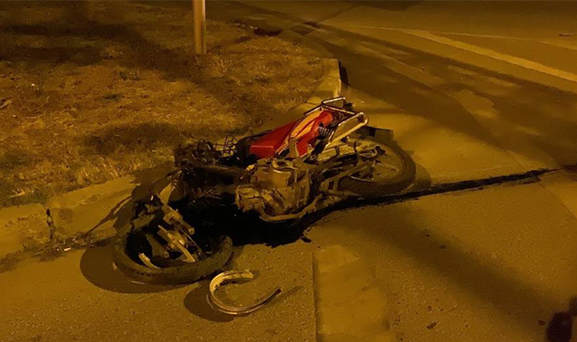 Bafra'da motosiklet ile otomobil çarpıştı: 1 ölü