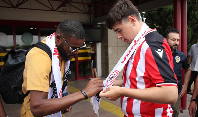 'Taklacı şahin' Samsun'a indi