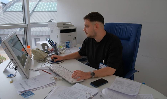 Öğrenciler Canik Belediyesi'ne koştu