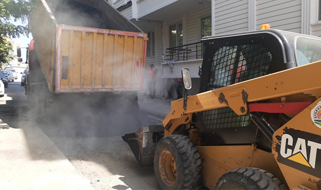 Atakum Belediyesi yol çalışmalarında hız kesmiyor