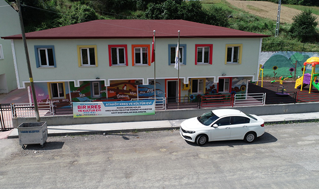 Türkiye’ye örnek kreş projesi