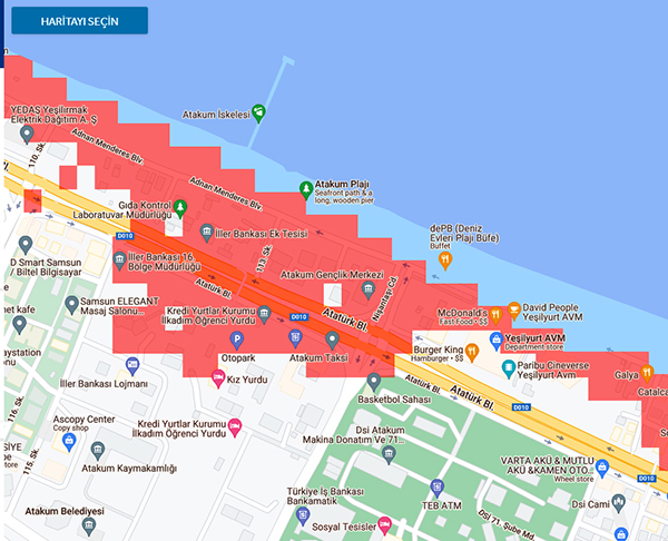 Samsun için korkutan tehlike! Kıyılar sular altında kalacak