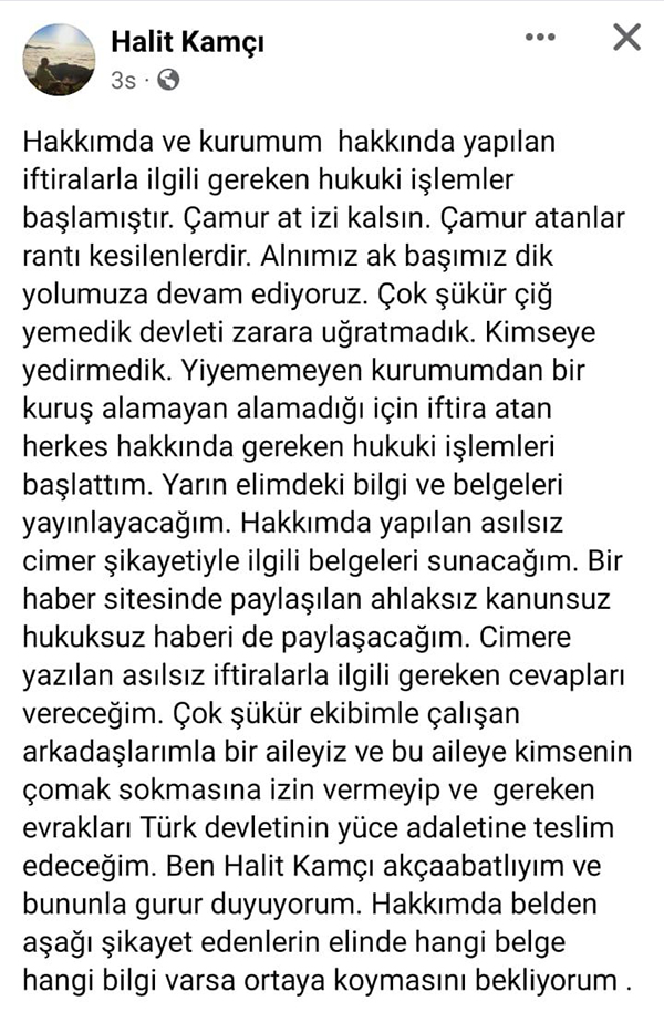 Samsun'da Terme Öğretmenevi Müdürü hakkındaki iddialara yanıt verdi