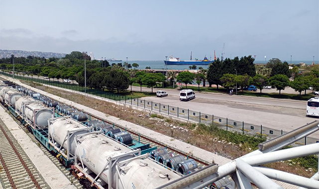 Samsun'da ihracat, ithalata fark attı