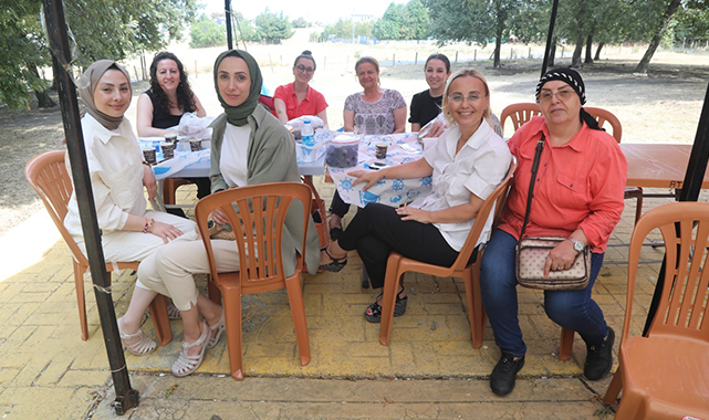 Atakum'da kadın dayanışmasına güzel örnek