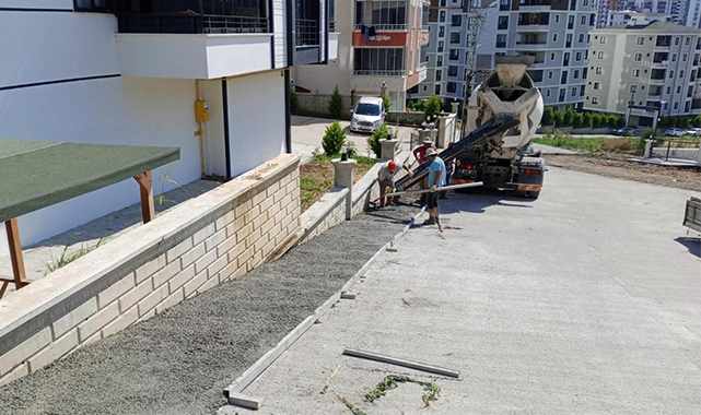 Atakum Belediyesi ekipleri tam kadro sahada