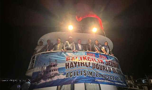 Samsun'da balıkçılardan vira bismillah