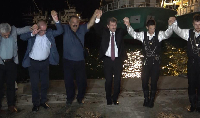 Samsun'da balıkçılardan vira bismillah