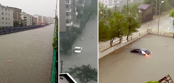 Samsun sular altında!