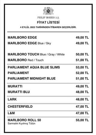 Sigaraya kallavi bir zam daha!