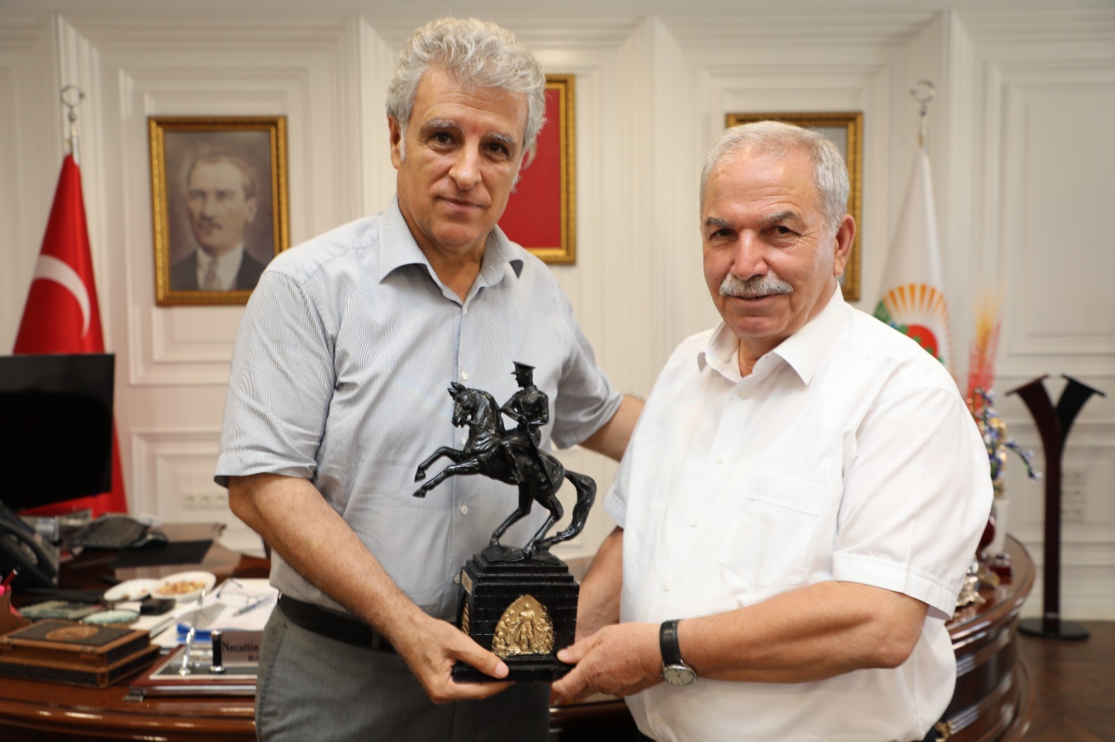 Keklik’ten Başkan Demirtaş’a veda ziyareti