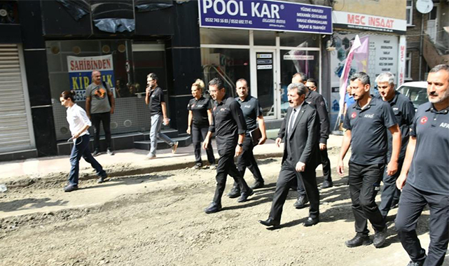 AFAD Başkanı Memiş İlkadım'da