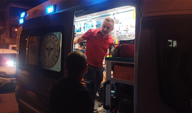 Bafra'da parkta bıçaklı dehşet! Durumu ağır