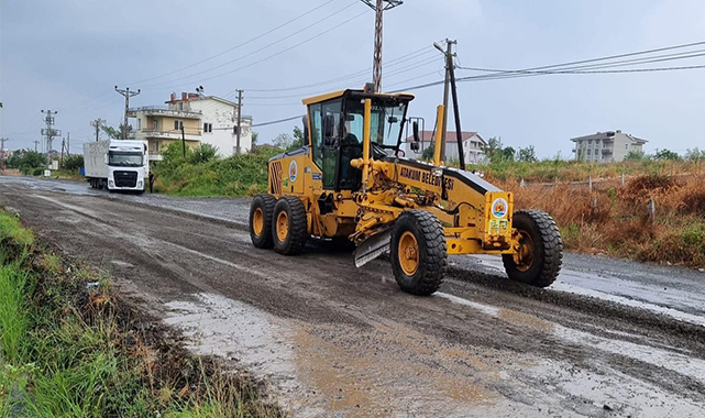 Atakum'un dört bir yanında çalışmalar sürüyor