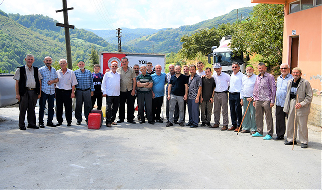 Ulaşım çilesi bitti, mahalleliyi sevindiren hizmet