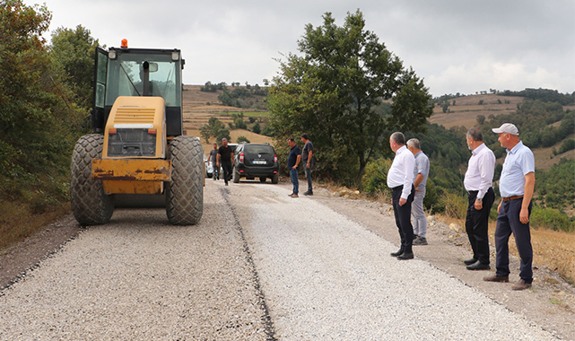 Havza Belediyesi kırsal mahalleler standartları yükseltiyor